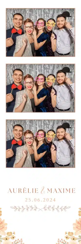 Exemple de cadre photo personnalisé – Moody Photobooth